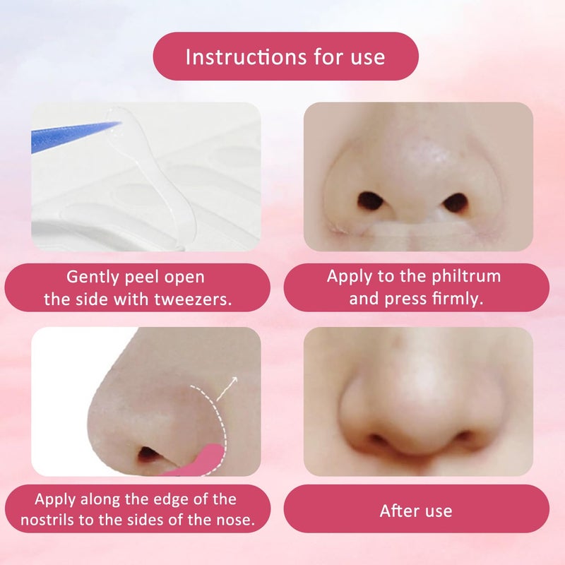 EKIND 30PCS Invisible Nose Strips,Breathable Matte Patches with Tweezers for Refined Contour - Image 3